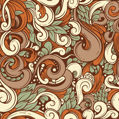 abstract batik mural background