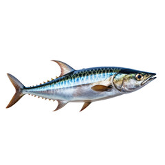Fototapeta premium mackerel fish isolated on transparent background