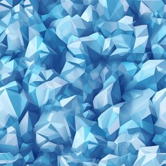 Obraz premium Seamless Ice Pattern