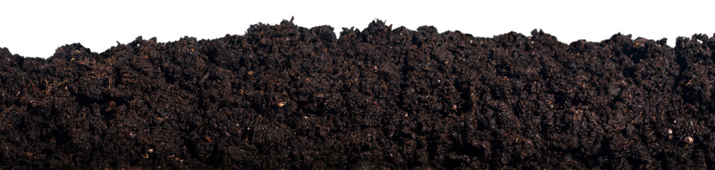 Black soil or black soil for objects.