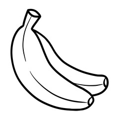 Bananas outline