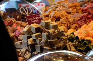 chocolate candy in a market
