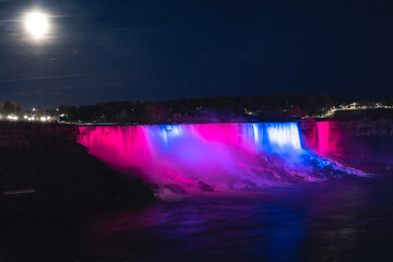 Niagara Falls waterfall view from Ontario