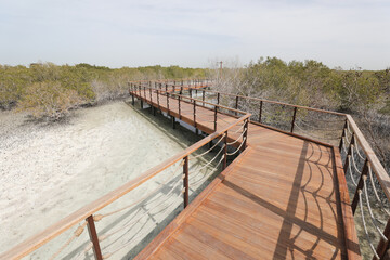 Obraz premium Jubail Island in Abu Dhabi.