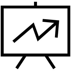 Fototapeta premium Trade Outline Vector Icons