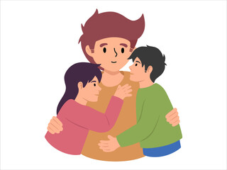 Father day People Character illustration