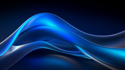 Dark blue and light blue color gradient Beautiful, cool, and modern dark background