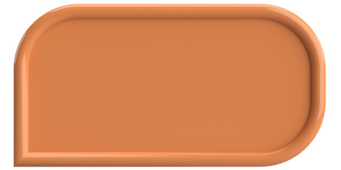 Price tag. Speech bubble. 3D illustration.