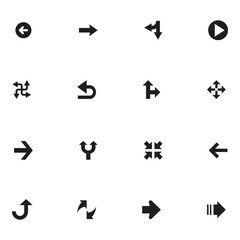 Mini Arrows Vector Icon