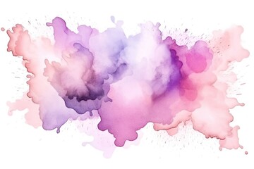 Obraz premium Blush pink and lilac bubbles forming a border frame