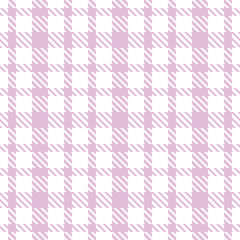 Fototapeta premium Tartan Plaid Seamless Pattern. Checkerboard Pattern. Template for Design Ornament. Seamless Fabric Texture. Vector Illustration