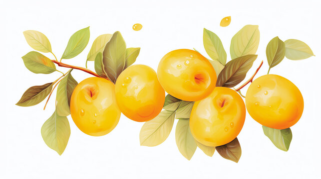 Mirabelle in Watercolor with Generative AI
