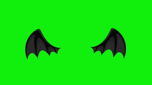 Real Devil red wings green screen pack of three video , flying bat wings green screen , feather angel wings , Red devil wings, angel green screen ,green screen background Video Formats.