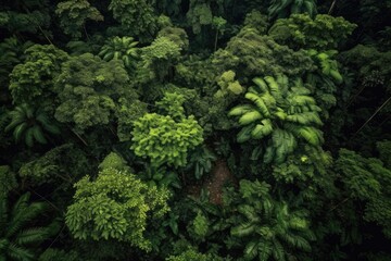 Fototapeta premium Jungle Canopy Rainforest Roof