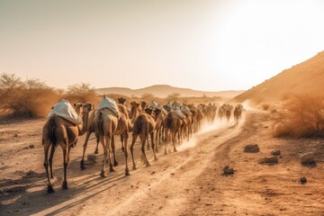 Desert Nomads Arid Wanderers