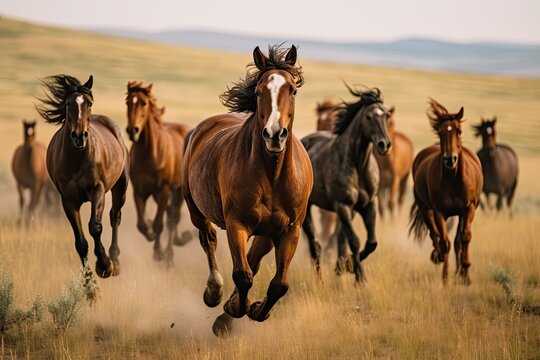 Wild Mustangs Untamed Equines