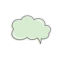 Hand Drawn Speech Bubble