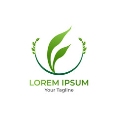 An Organic Logo Celebrating Sustainable Living