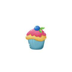 cupcakes on white