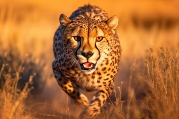 Graceful Cheetah Elegant Speedster