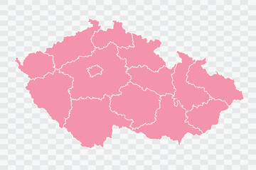  Czech Republic Map Rose Color Background quality files png