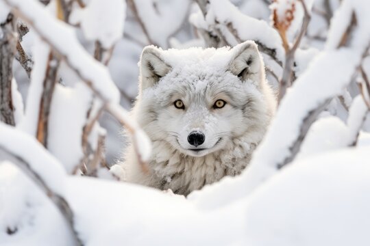 Arctic Wildlife Camouflage Frozen Fauna Disguise