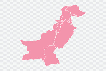 Pakistan Map Rose Color Background quality files png