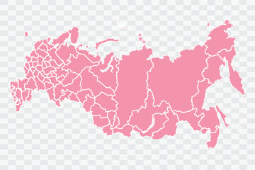 Russia Map Rose Color Background quality files png