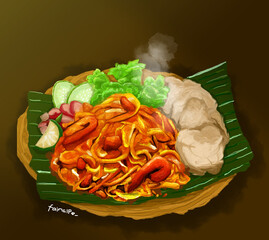 Mie Aceh is a very tasty traditional Indonesian food