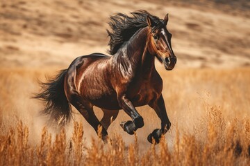 Obraz na płótnie Canvas Majestic Stallion Regal Equine