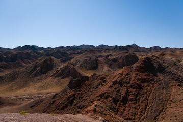 summer Charyn canyon Almaty region