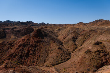 summer Charyn canyon Almaty region