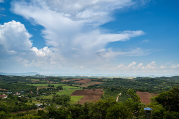 Fototapeta na wymiar panorama of the city of the mountains