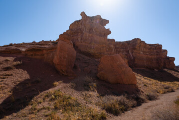 summer Charyn canyon Almaty region