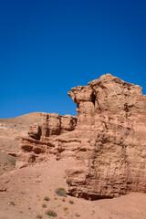 Fototapeta premium summer Charyn canyon Almaty region