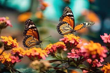 Fototapeta premium Winged Beauties Avian Delights
