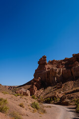 summer Charyn canyon Almaty region