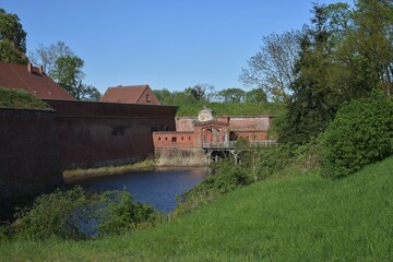 Alte Festung in Dömitz an der Elbe