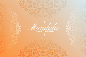 ethnic indian art in the form of mandala pattern for traditional design