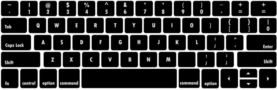 black keyboard laptop transparent background