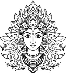 Hindu god maa laxmi images