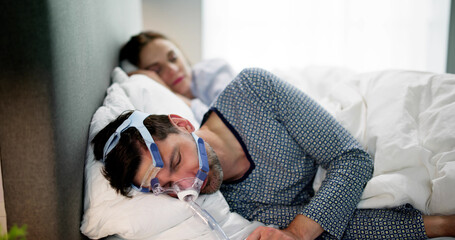 Sleep Apnea Oxygen Mask Equipment