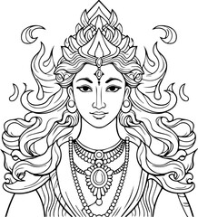 Hindu god maa laxmi images