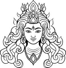 Hindu god maa laxmi images