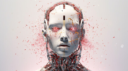 Beautiful AI being created, is developing, but is going to be a threat to mankind.