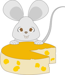 ネズミとチーズ