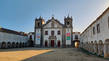 Fototapeta premium Farol do Cabo Espichel-Santuario de Nossa Senhora do Cabo Espichel-Setúbal-Portugal