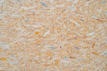 Chipboard Texture Background, Light Brown OSB Panel Pattern, Pressed Glued Wood Chips Backdrop