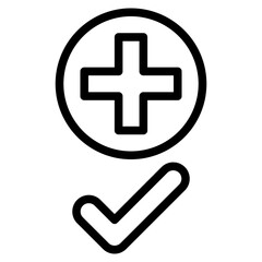 Obraz premium checklist line 