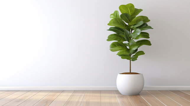 plant in the interior HD 8K wallpaper Stock Photographic Image